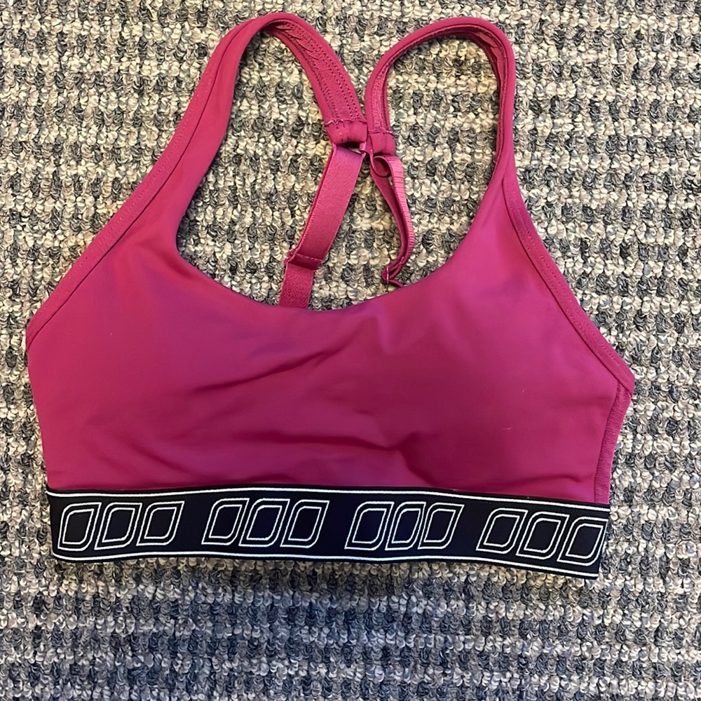Burgundy Lorna Jane bra